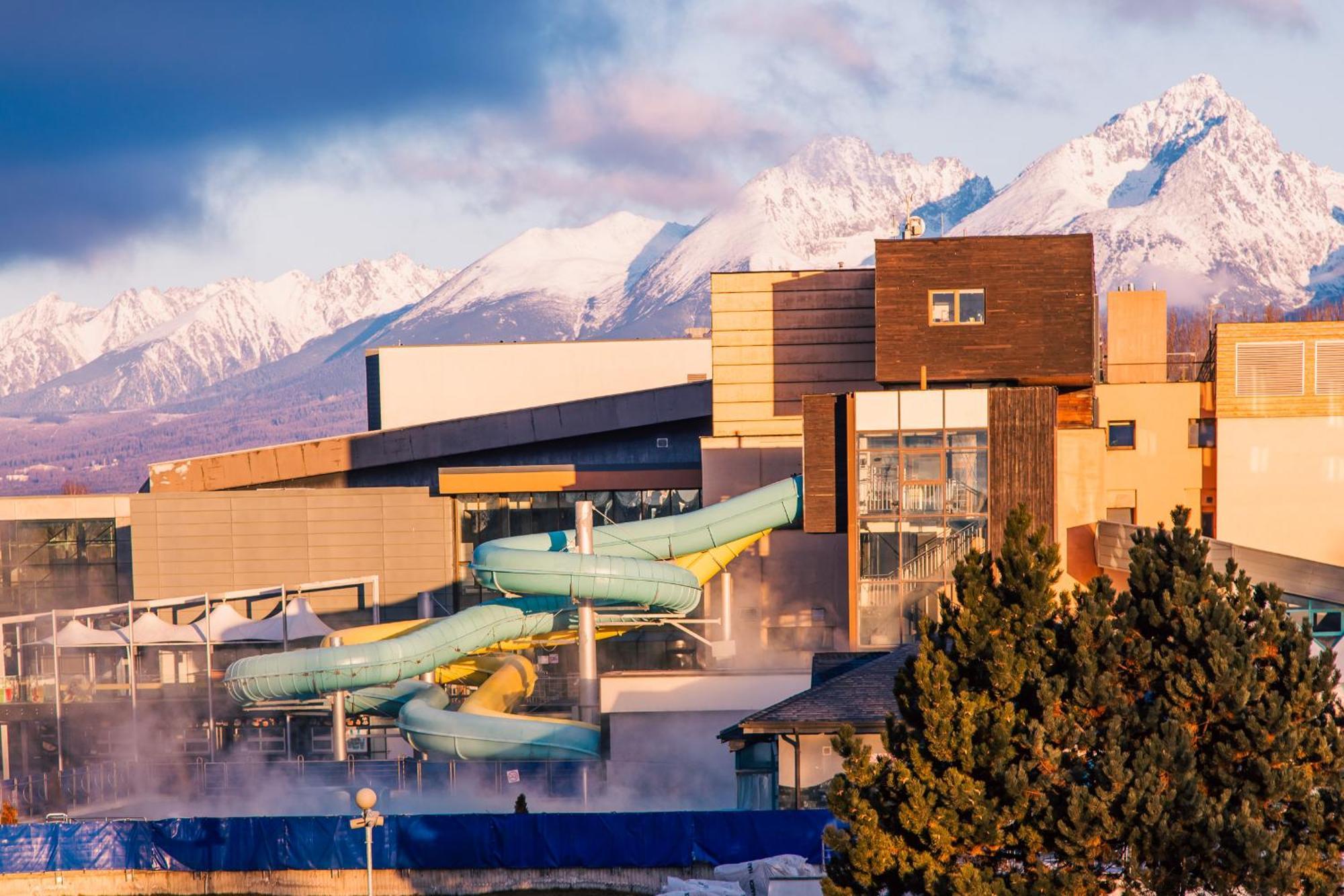 Pension Aqualand Free Parking Poprad Esterno foto