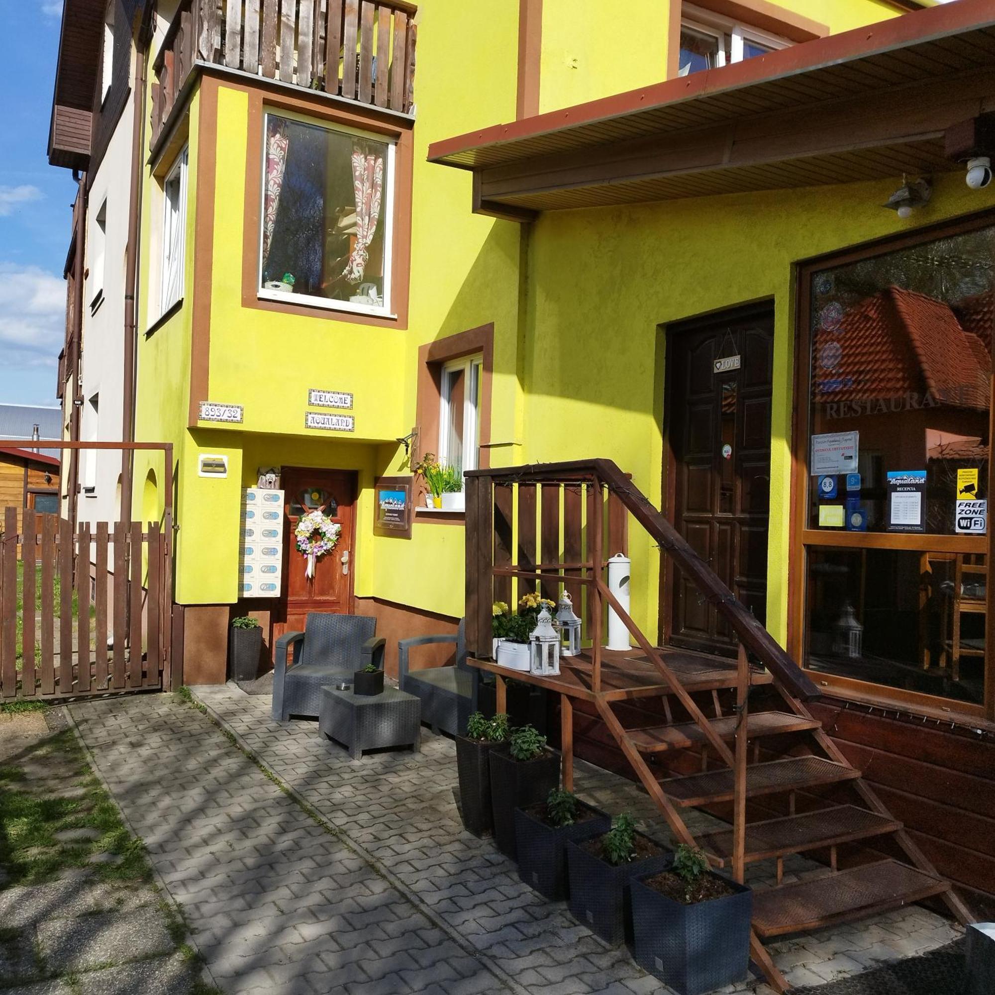 Pension Aqualand Free Parking Poprad Esterno foto